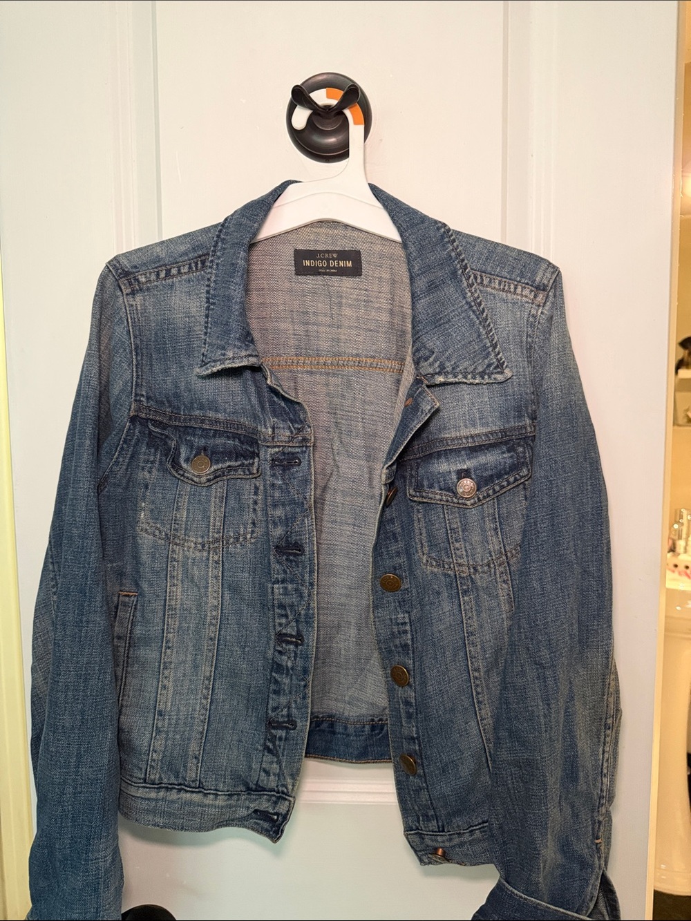 J. Crew Indigo Denim Blue Jean Jacket